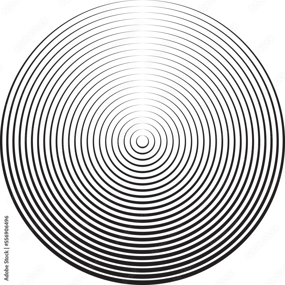 Lines in Circle Form . Spiral Vector Illustration .Technology round Logo . Design element . Abstract Geometric shape . Striped border frame for image Lines in Circle Form . Spiral Vector Illustration .Technology round Logo . Design element . Abstract Geometric shape . Striped border frame for image