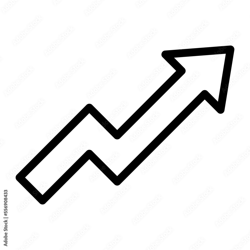 up arrow line icon up arrow line icon