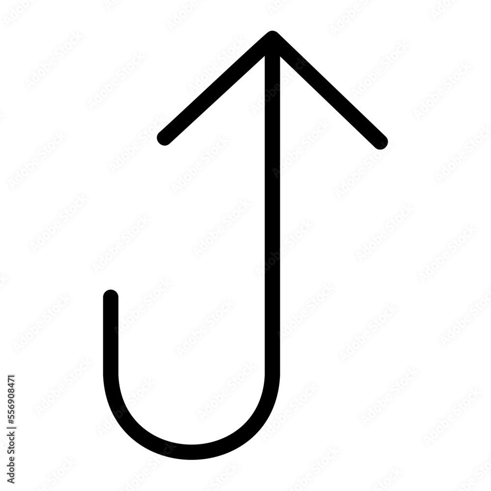 up arrow line icon up arrow line icon