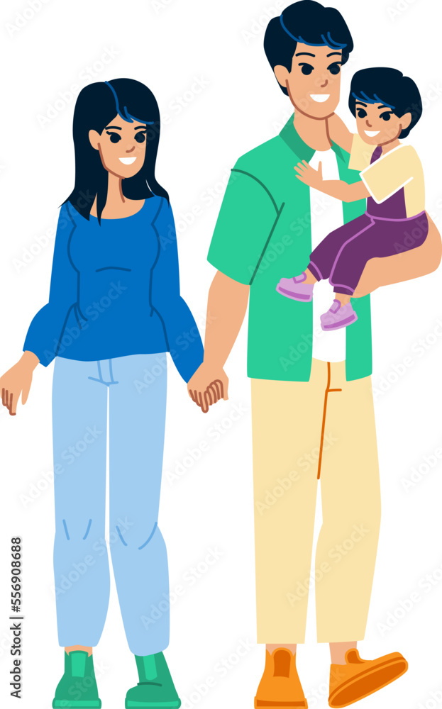 family japanese vector. lifestyle happy, child happiness, mother father, woman young, love beautiful, together asian family japanese character. people flat cartoon illustration family japanese vector. lifestyle happy, child happiness, mother father, woman young, love beautiful, together asian family japanese character. people flat cartoon illustration
