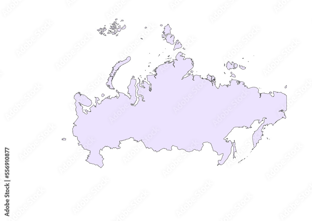 The PNG Map of Russia