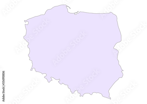 The PNG Map of Poland