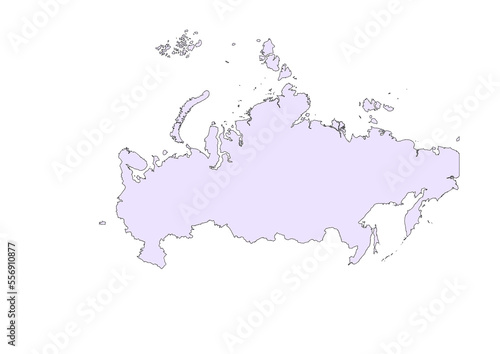 The PNG Map of Russia