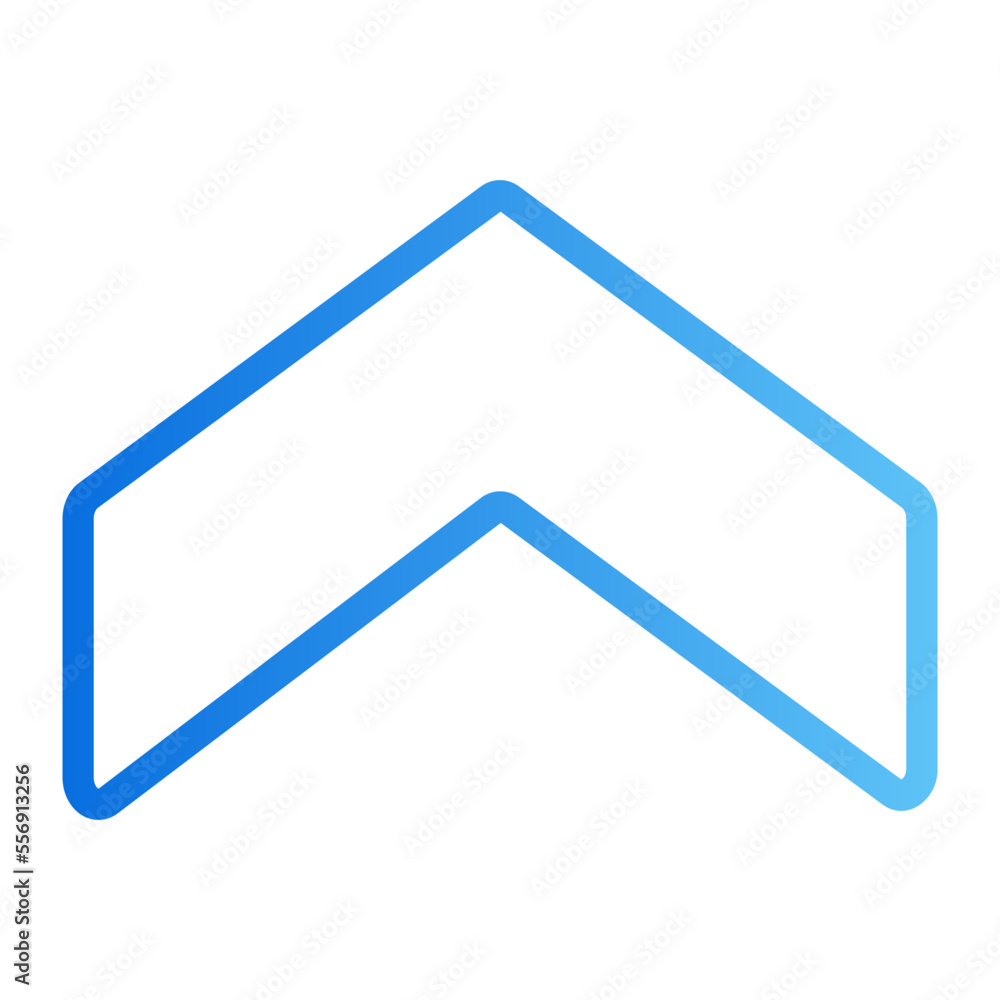 up arrow gradient icon up arrow gradient icon