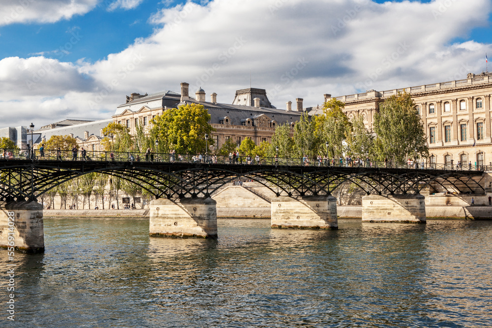 Fototapeta premium River Sevan in Paris, September 2021. France
