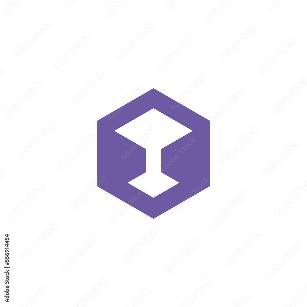 hourglass hexagon logo design vector sign hourglass hexagon logo design vector sign