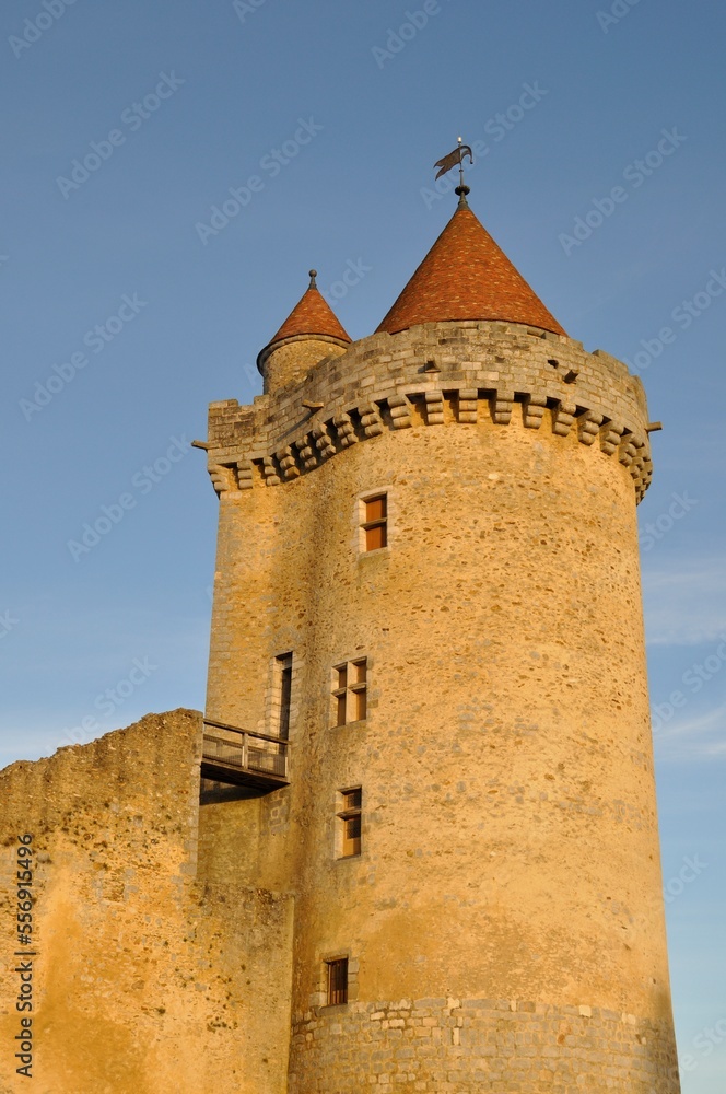 Castle of Blandy les Tours in Seine et Marne