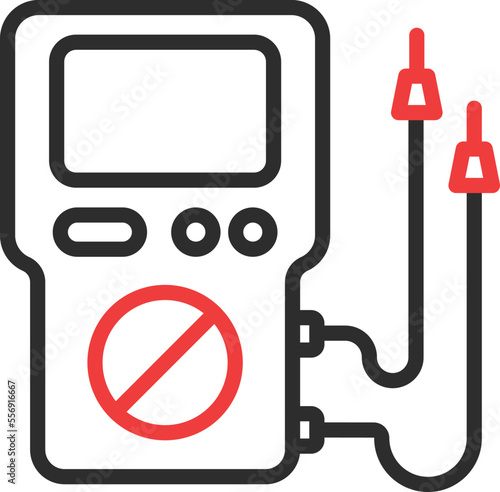  Green ammeter Vector Icon