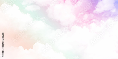 Beautiful of sky with a pastel colored for background