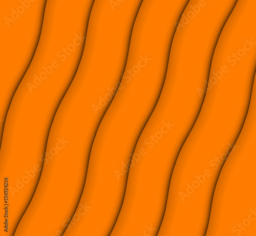 Abstract 2D geometric orange background