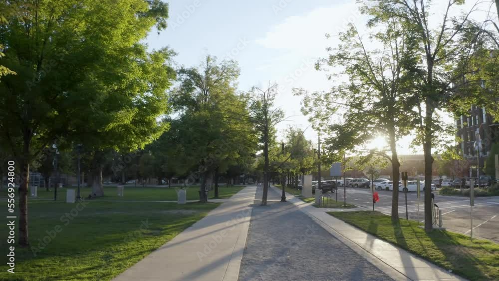 Well maintained park space in Salt Lake City, Utah. Well maintained park space in Salt Lake City, Utah.