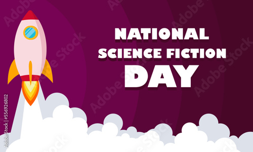 Vector science fiction day. suitable for background, banner