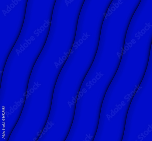 Abstract 2D geometric blue background