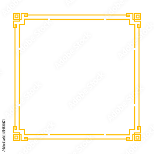 chinese boarder frame 