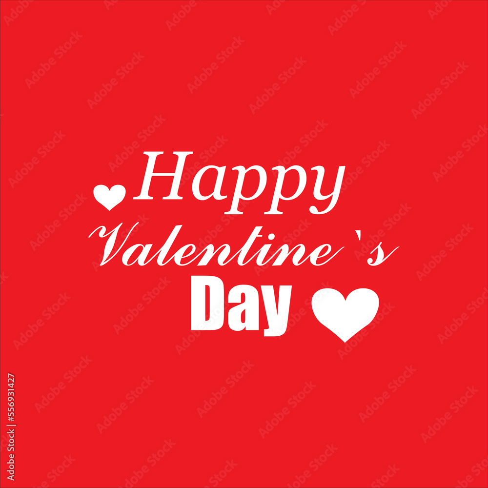 happy valentine's day icon, vector, illustration