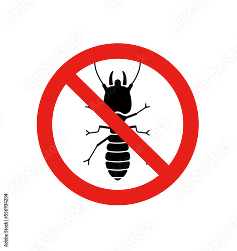 Termite  vector icon illustration