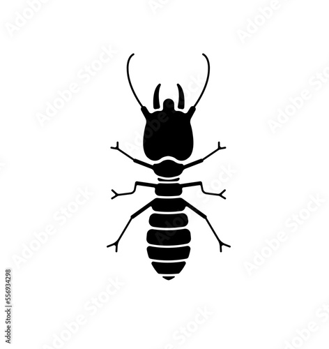 Termite  vector icon illustration