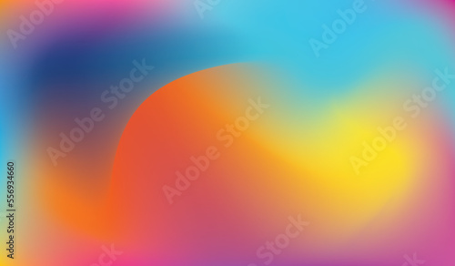 Modern defocused radian soft blur abstract background