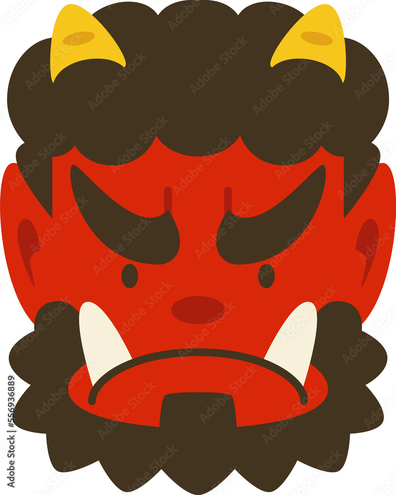 鬼01 Stock Illustration | Adobe Stock