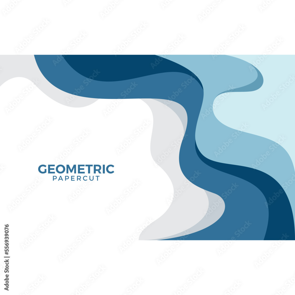 Geometric Papercut Background. Abstract Wallpaper Geometric Papercut Background. Abstract Wallpaper
