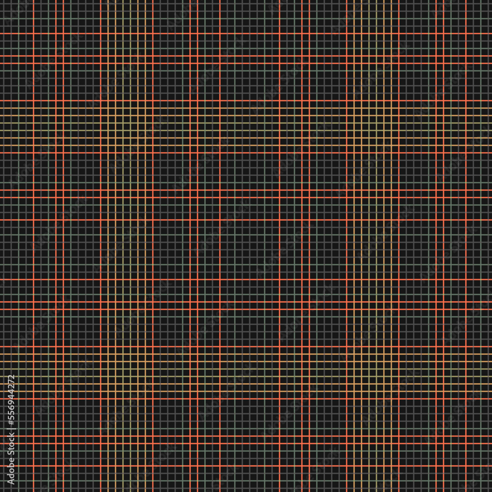 Obraz premium Decorative tartan plaid tiles pattern illustration