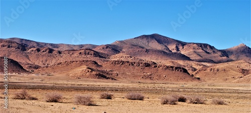 Paysages divers de l'atlas Algérien, wilaya de Biskra et Djelfa