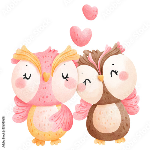 valentine owls