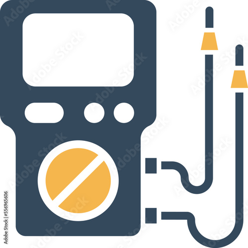  Green ammeter Vector Icon