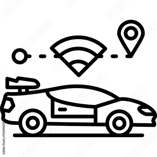 Self Driving Icon