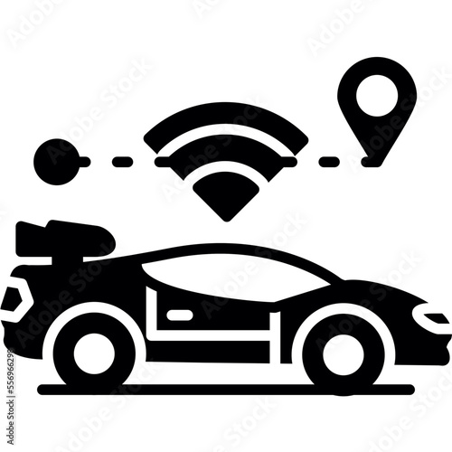 Self Driving Icon