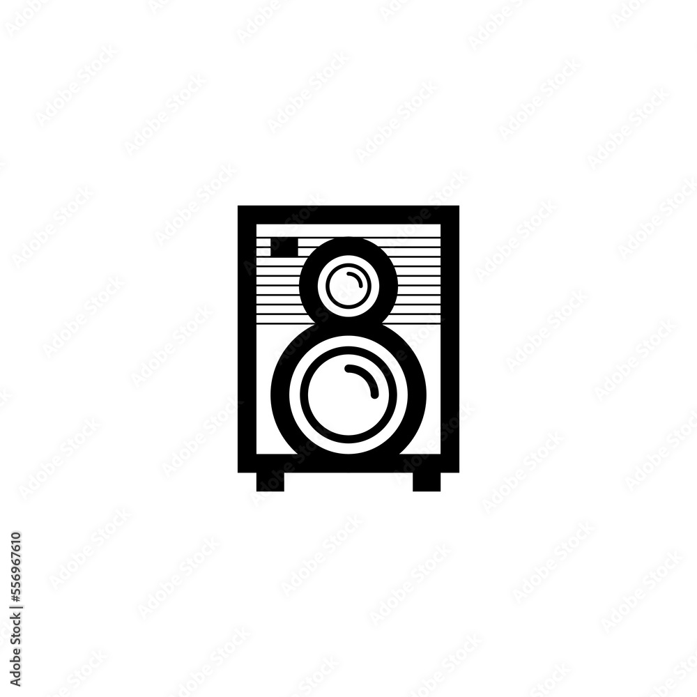 classic sound system logo design vector sign classic sound system logo design vector sign