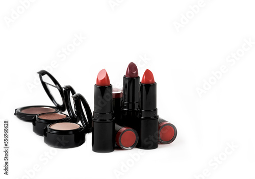 Women's make-up cosmetics to emphasize female beauty