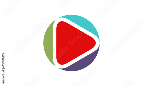Play button vector logo media player vector Free Vector Free Download Play button vector logo media player vector Free Vector - GFXLoad