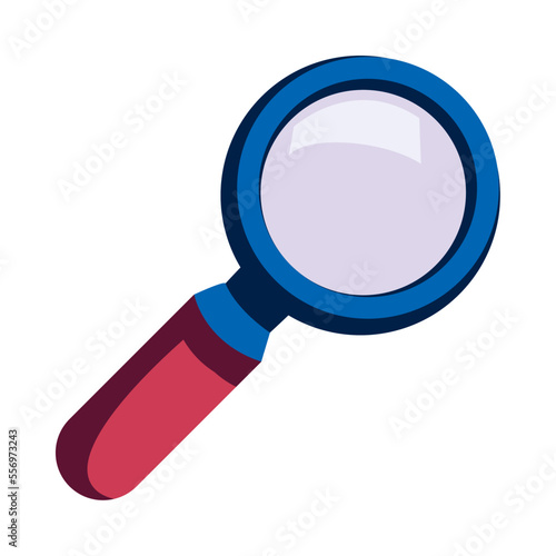 flat blue loupe