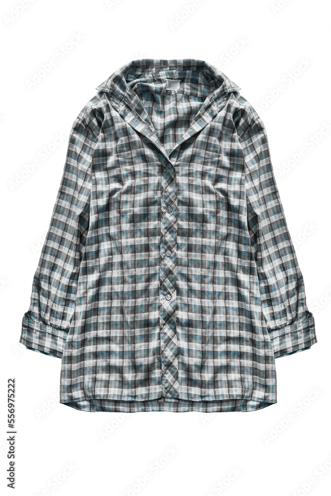 Obraz premium Plaid shirt isolated