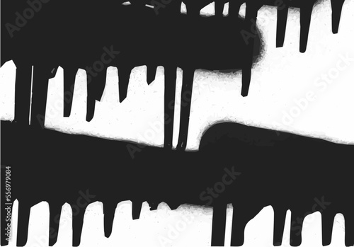 Grunge black and white background template. abstract,messy, splattered,sprayer texture with easy modification vector.