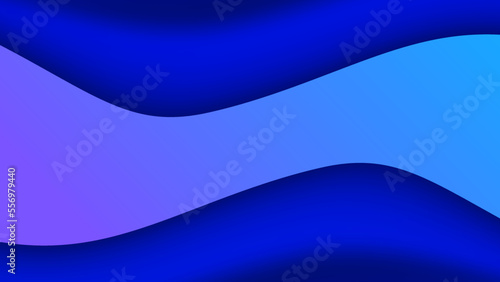 Abstract blue background. Gradient composition of shapes. Eps10 vector