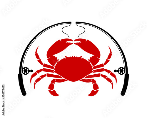 fishing equipment with crab inside