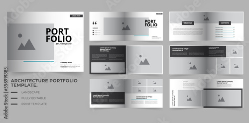 Architecture and interior Portfolio template