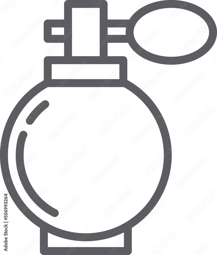 Perfume line icon. Aroma sign. Fragrance bottle Perfume line icon. Aroma sign. Fragrance bottle