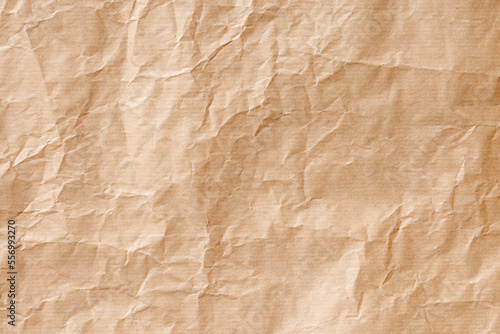 Wallpaper Mural Close-up background of crumpled brown wrapping paper. Torontodigital.ca