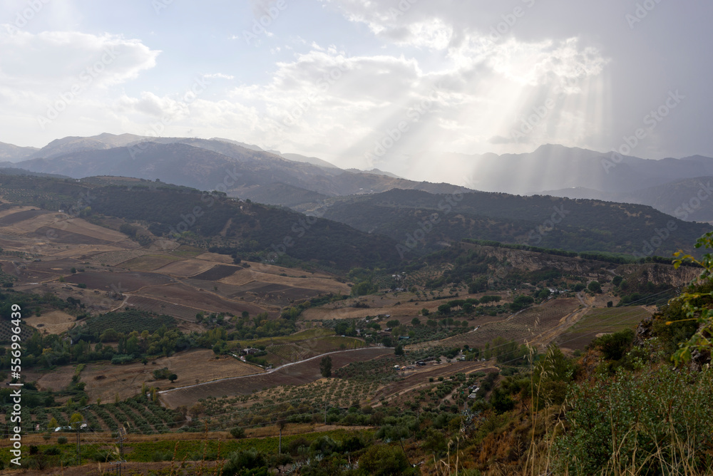 Ronda and surrounding landscape, Andalusia, Spain Ronda and surrounding landscape, Andalusia, Spain
