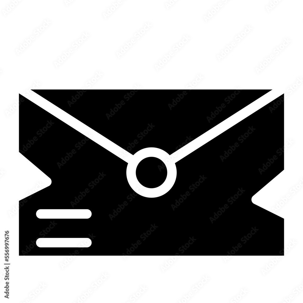 parchment envelope glyph parchment envelope glyph