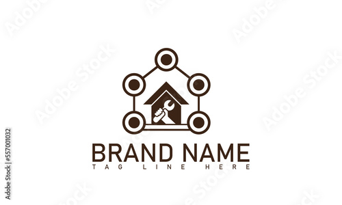 real, logo, logotype, vector, build, design, home, icon, house, condo, apartment, sign, modern, company, contemporary, mark, concept, element, business, abstract, target, sale, corporate, background, 