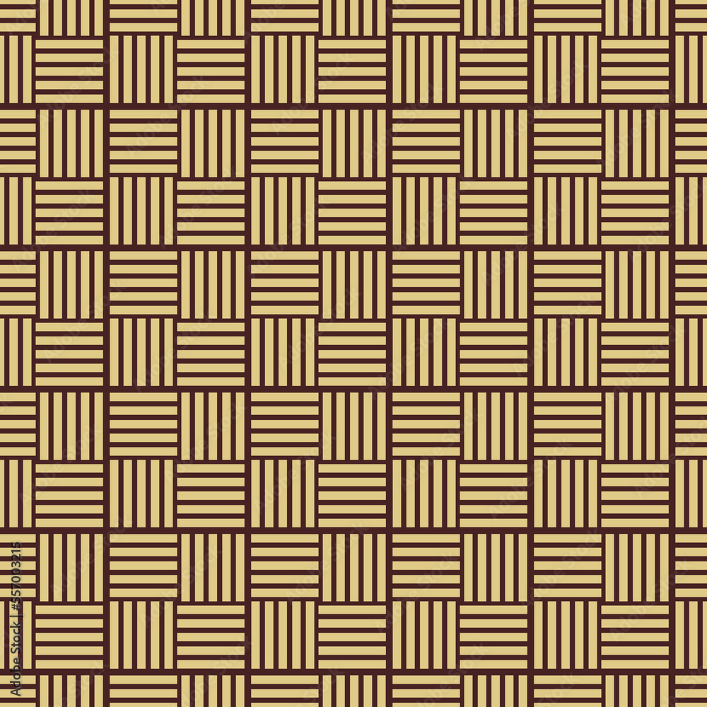 Seamless geometric background for your designs. Modern brown and golden vector ornament. Geometric abstract pattern Seamless geometric background for your designs. Modern brown and golden vector ornament. Geometric abstract pattern