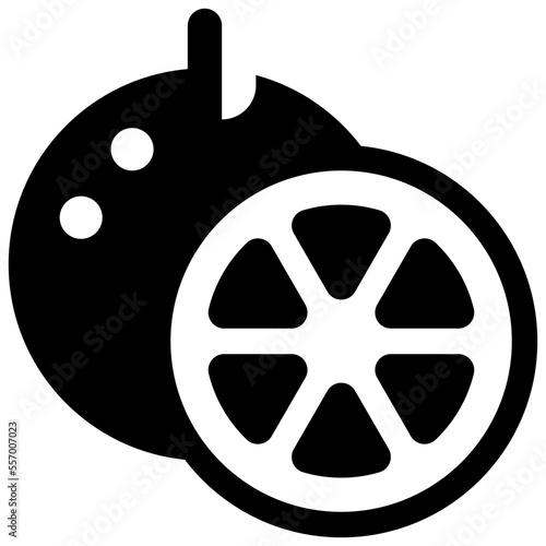 oranges solid icon