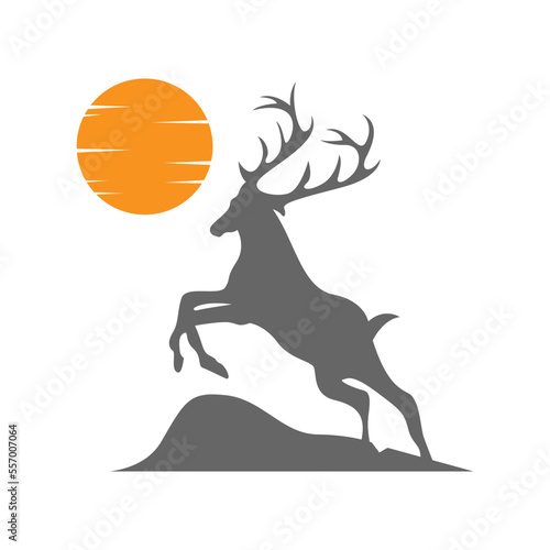 Deer logo icon design