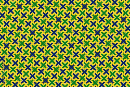 Geometric pattern in the colors of the national flag of Saint Vincent and the Grenadines. The colors of Saint Vincent and the Grenadines.