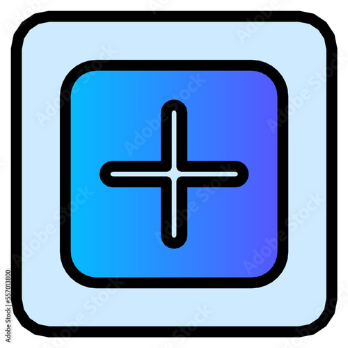 add gradient icon