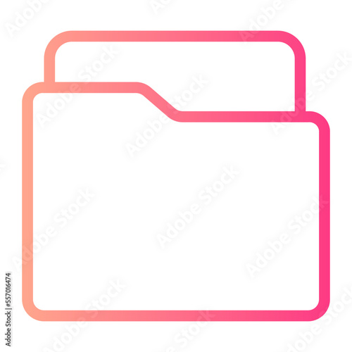 folder gradient icon